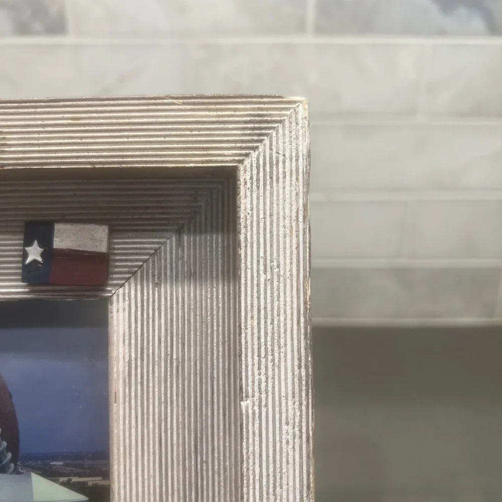 Texas Fort Worth Rustic Barn Wood Photo Picture Frame